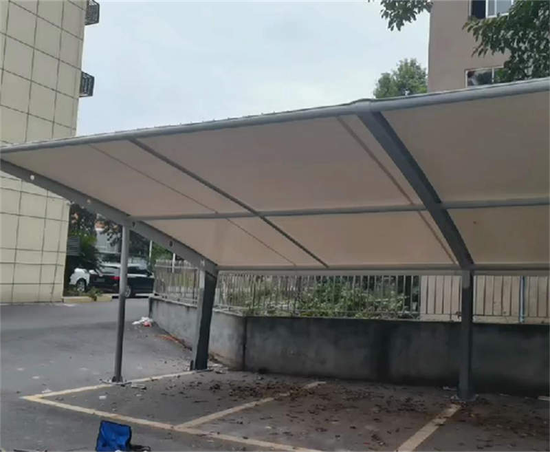 仁壽鐘祥鎮(zhèn)車棚膜結(jié)構(gòu)案例展示